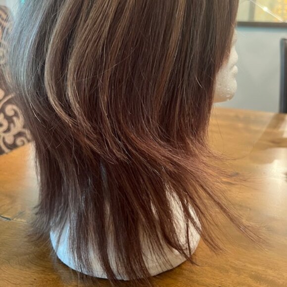 Uniwigs Top Secret | Silk Top Human Hair Topper | With Layers - Color : 223R - Picture 8 of 8